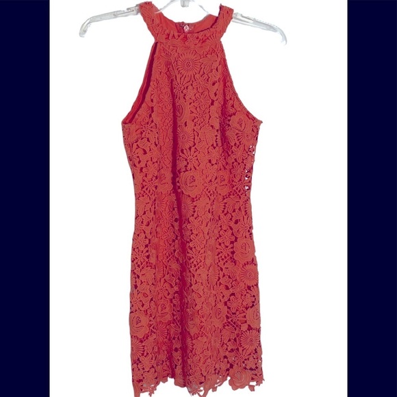 lu lus Dresses & Skirts - LU LU’S crochet dress. XS sleeveless